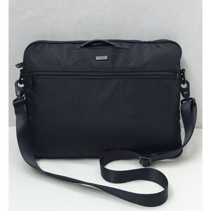 Tumi 2Way Balistic Black Nylon Alpha Computer Briefcase Business Crossbody Bag